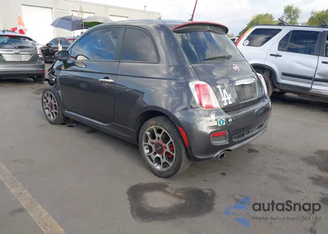 2015 Fiat 500 Sport from USA, damaged, VIN 3C3CFFBR6FT756751